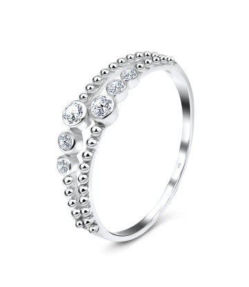 CZ Silver Ring NSR-2414